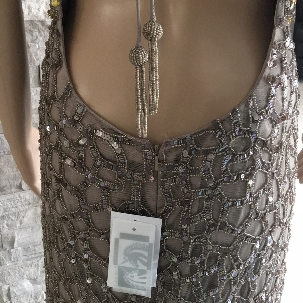 Alberto Makali Long Gown Cover Beading - Picture 7 of 10